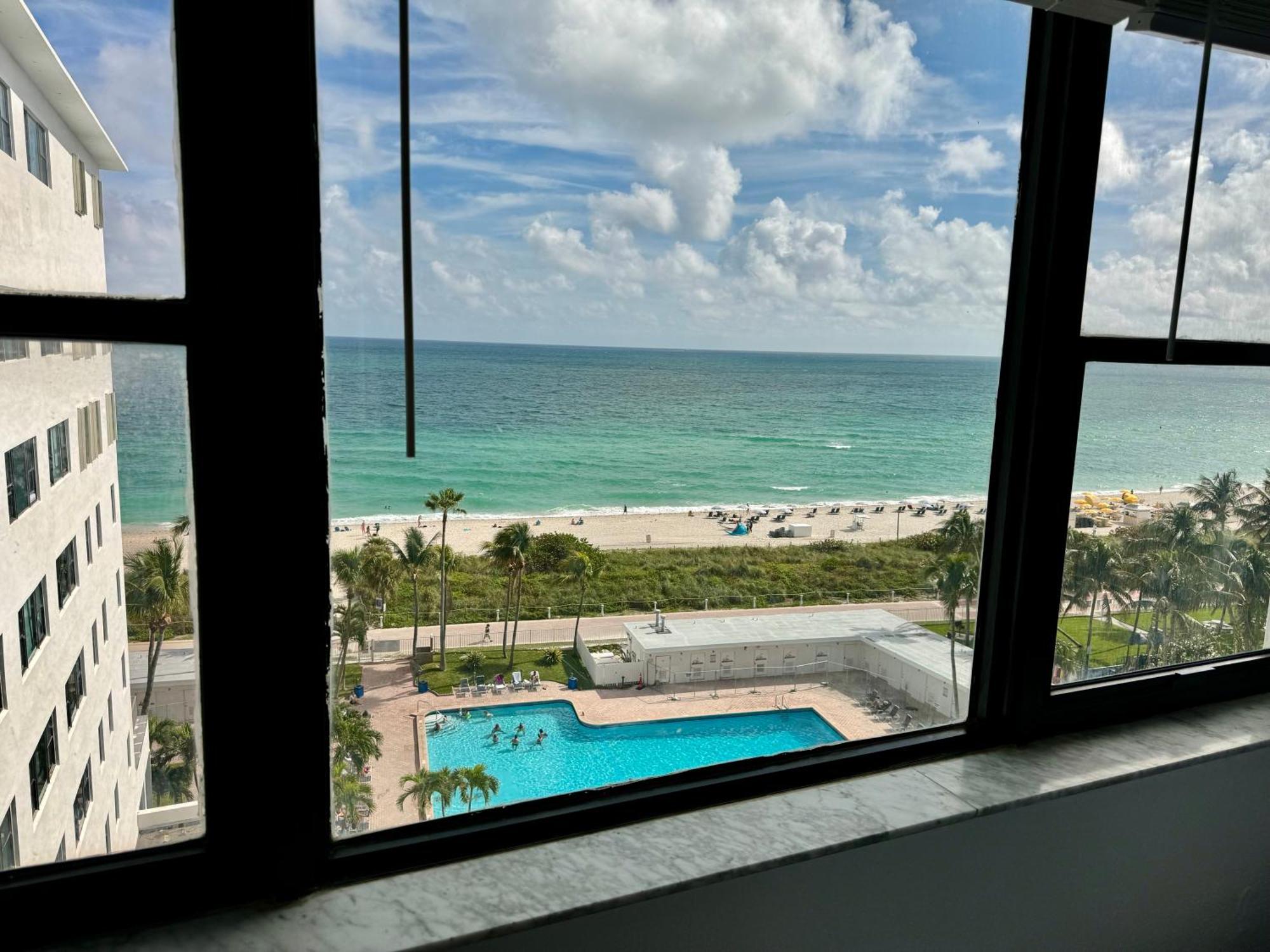 Directly On The Beach With Pool & Ocean View Miami Beach Exterior foto