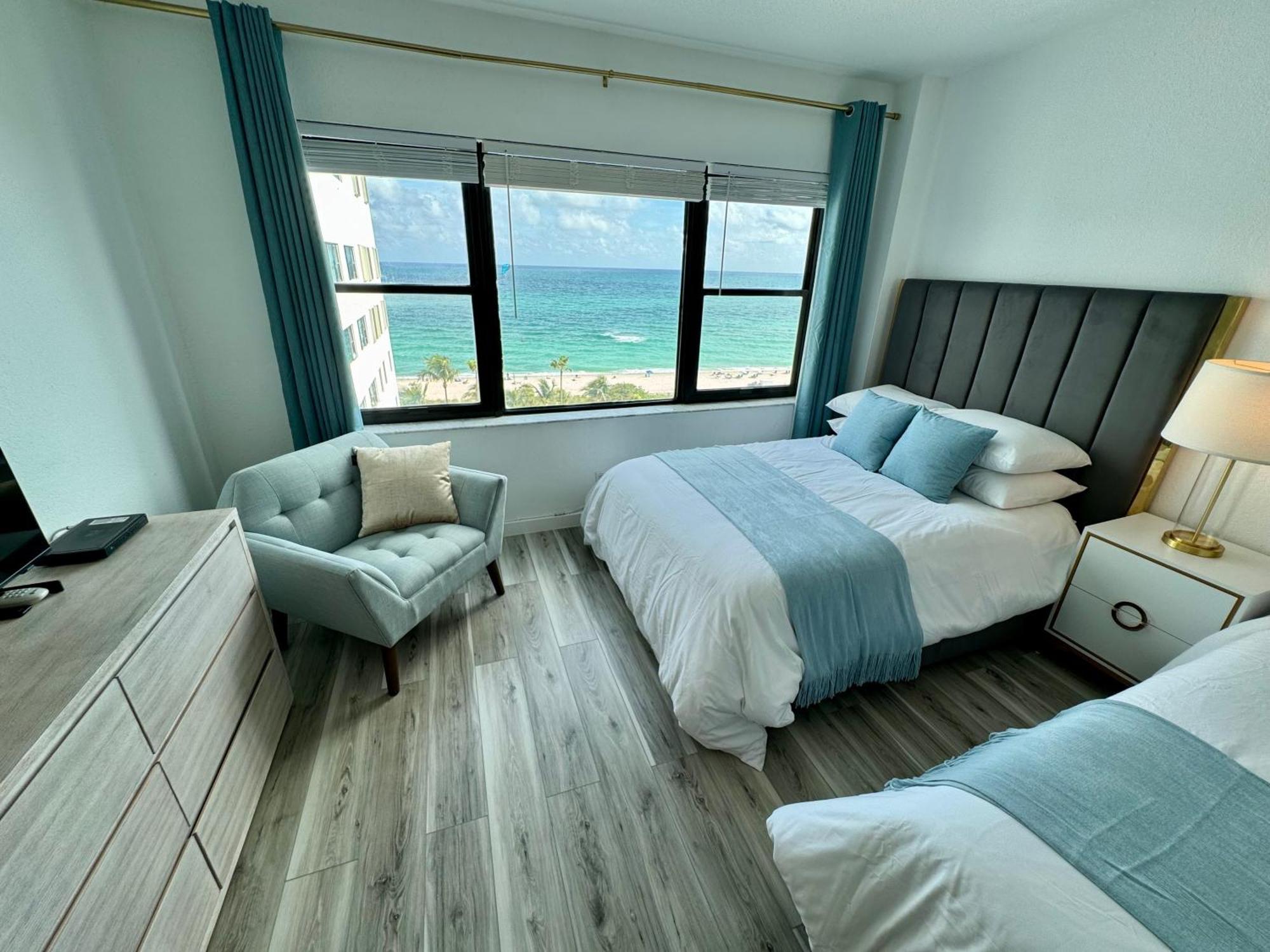 Directly On The Beach With Pool & Ocean View Miami Beach Exterior foto